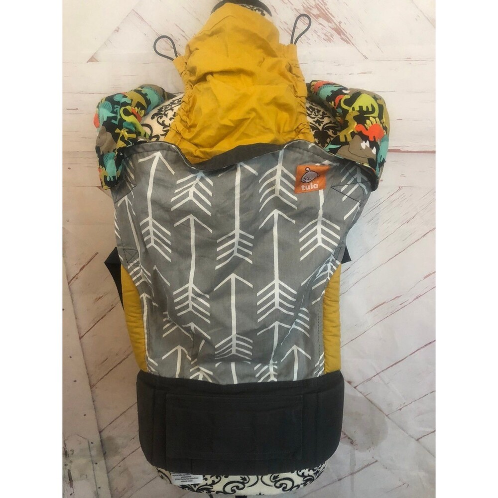 Standand tula gray yellow arrows baby
